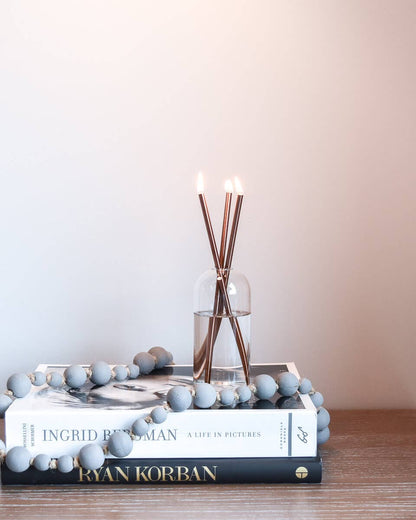 Copper Everlasting Candles - Reusable Steel Oil Candles