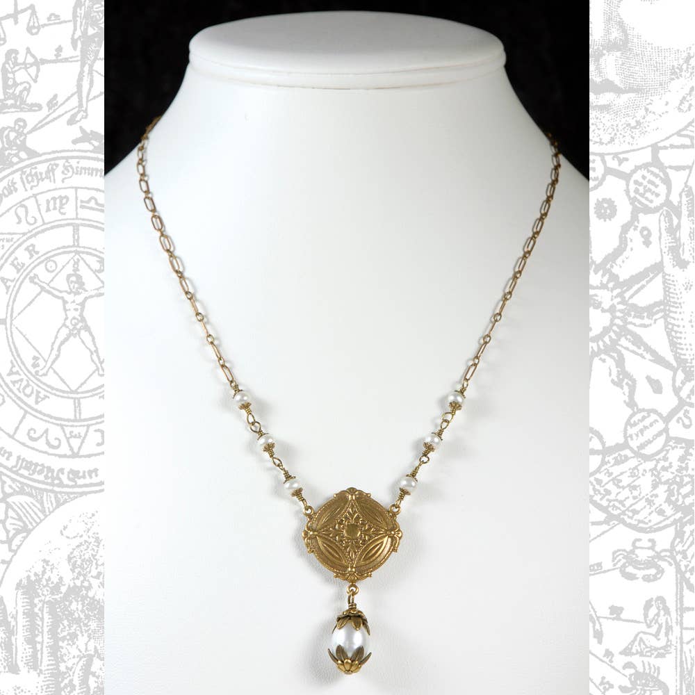 Pearl Faberge Necklace