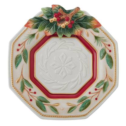 Fitz & Floyd Woodland Hldy Canape Giftbox