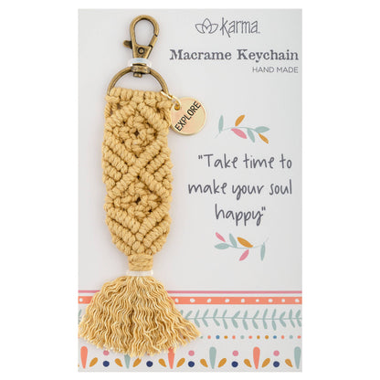 Macrame Keychains