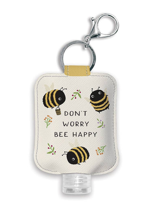 Don't Worry Bee Happy Hand Santitizer Holder