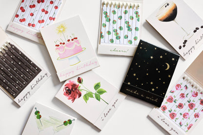 Cheers Martini Match Card® | Candle Matches