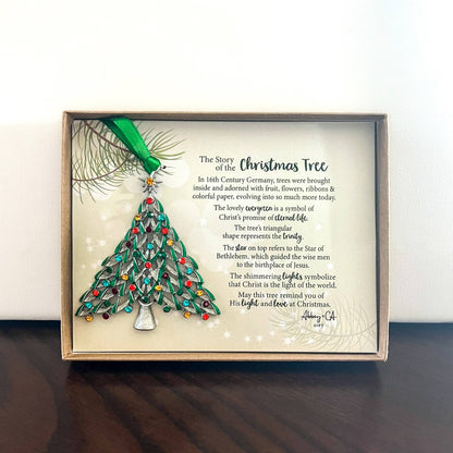 Christmas Tree Story Ornament