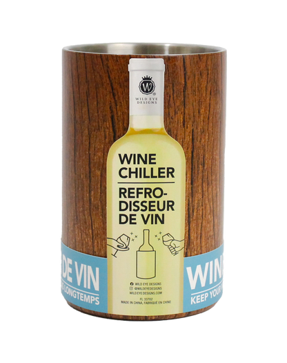 Woodgrain Wine Chiller