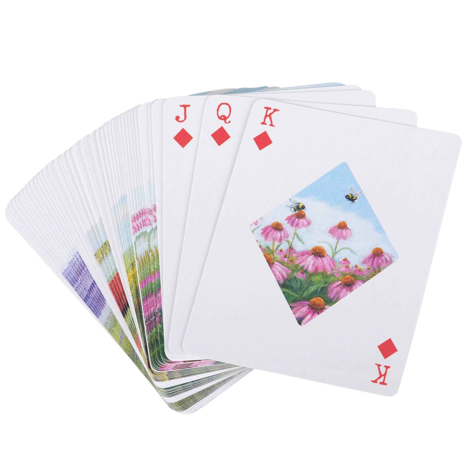 Garden Bee Playing Cards