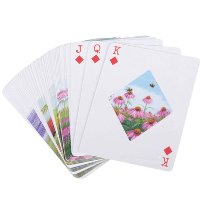 Garden Bee Playing Cards