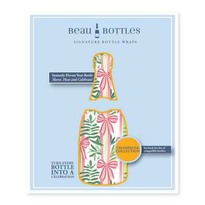 Botellas Beau - Colección de champán Lazos de alegría de Botellas Beau