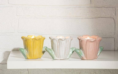 Tulip Taper Holder-Assorted-sold separately