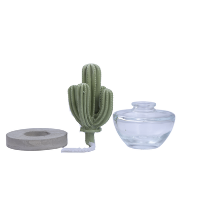 Cactus Ceramic DIFFUSER -Gift Set 2 PC