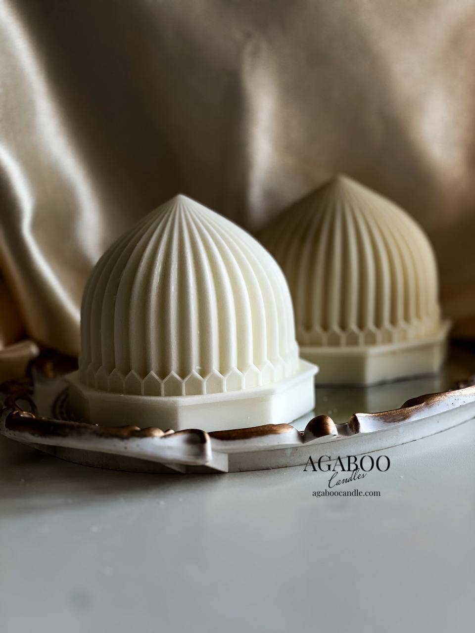 Exotic Cultural Domes Candle 4x4.5in - Religion - Shaped