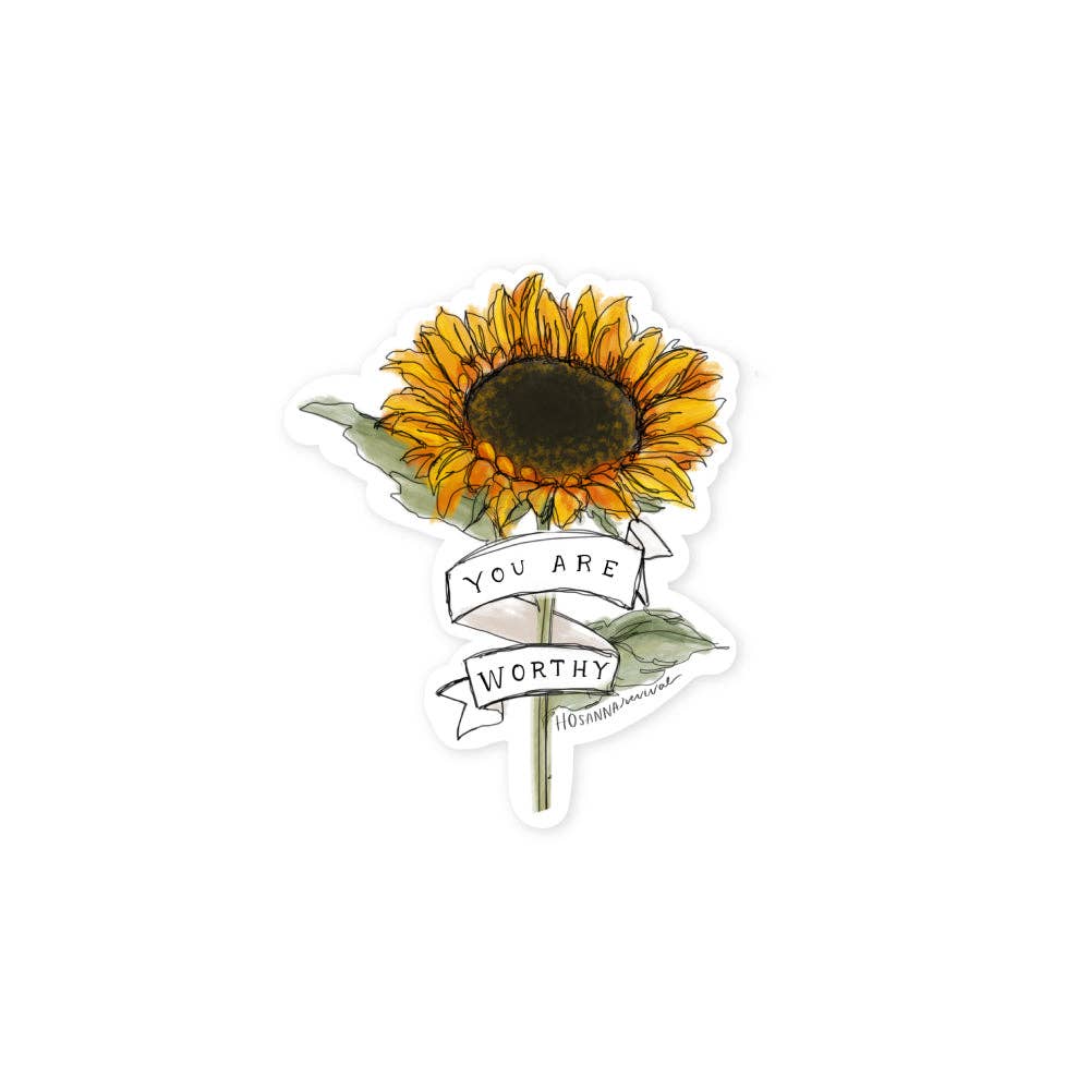 Hosanna Revival - Sticker: You Are Worthy