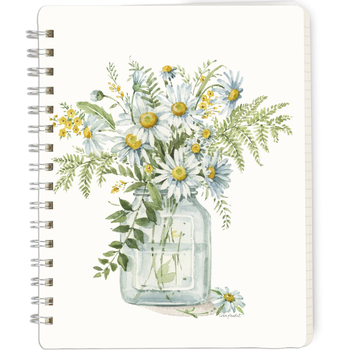 Daisy Spiral Notebook