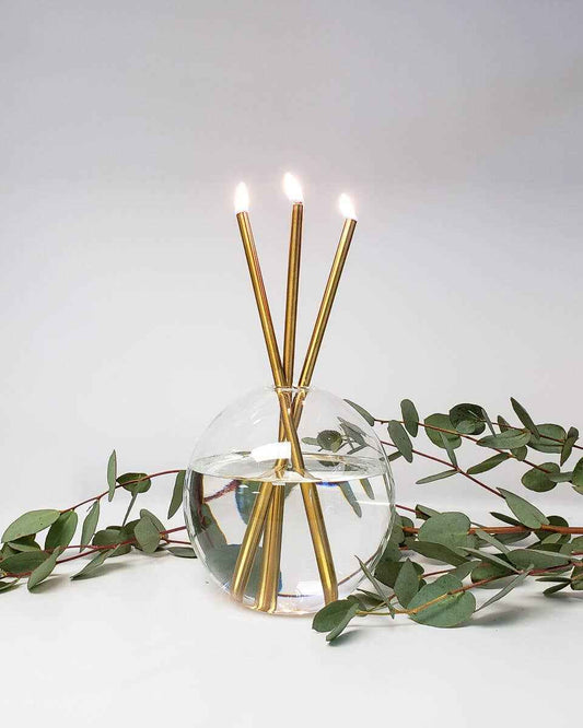 Neva Clear Vase for Everlasting Candles [x6 Vases]