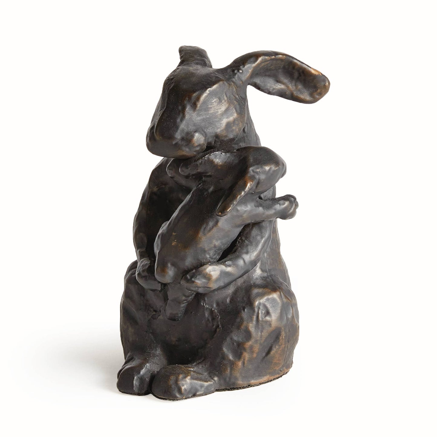 Mother Rabbit Sculpture, Black