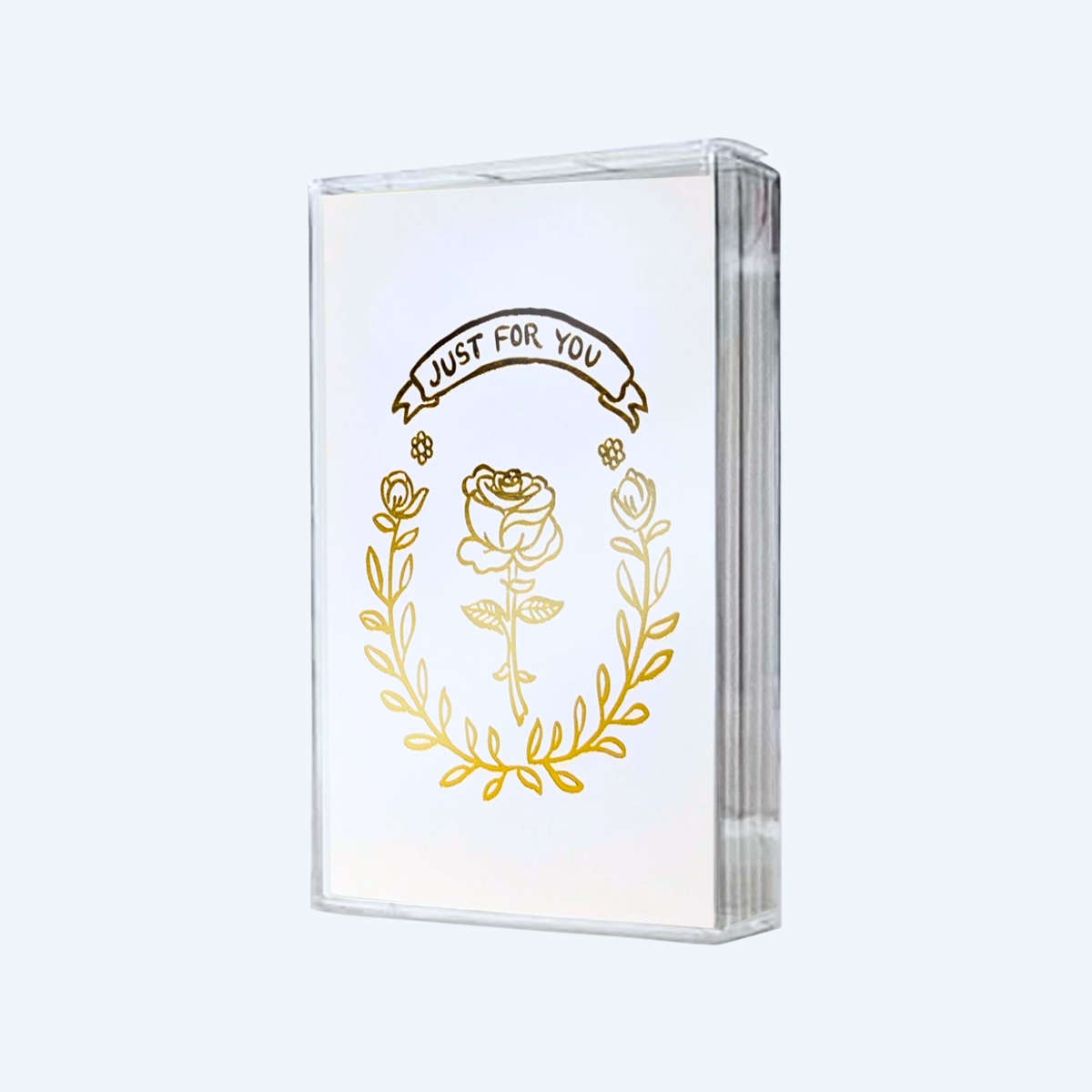 Boxed Enclosure Cards - For You Rose