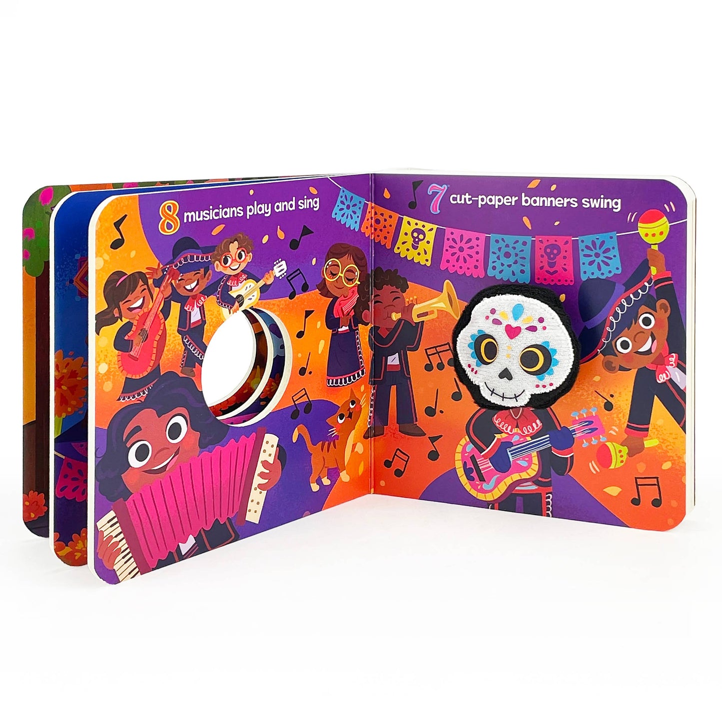 Día De Los Muertos Day of The Dead Finger Puppet Board Book
