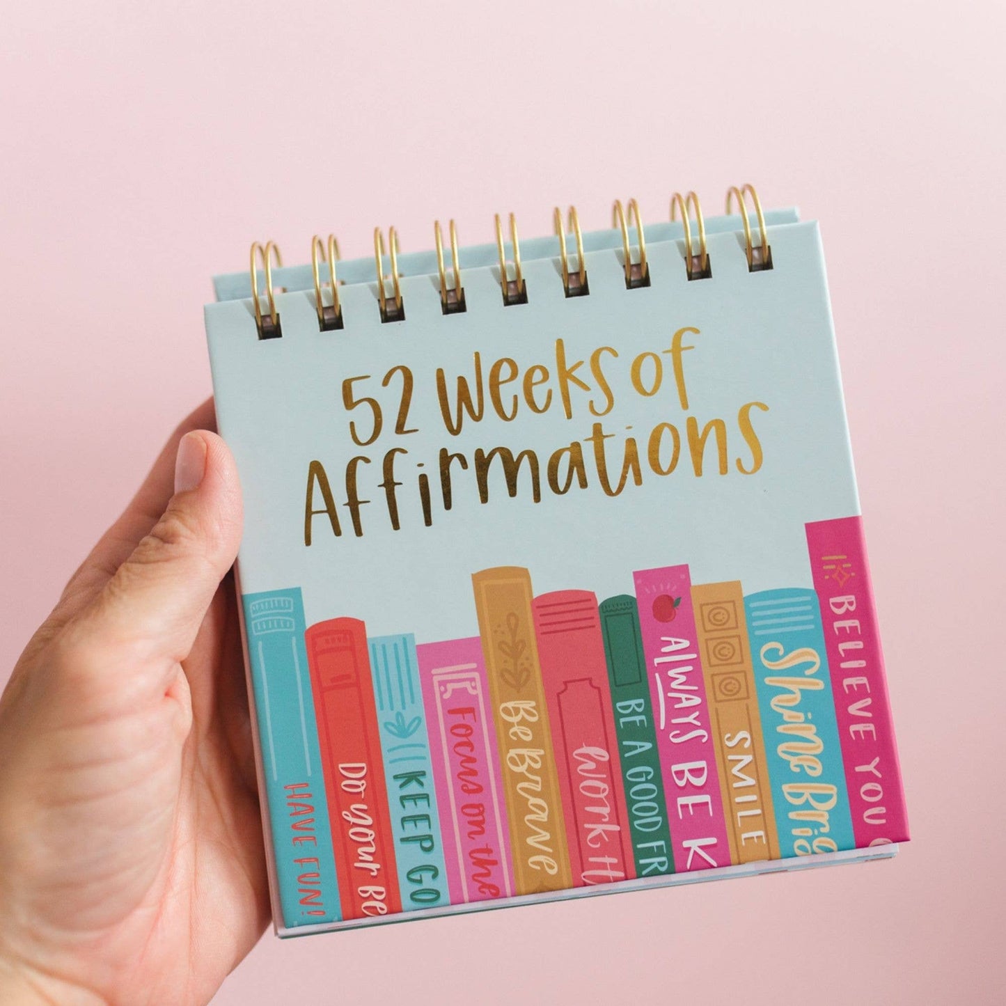 52 Weeks of Affirmations Desk Flip Calendar