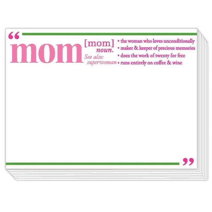 Mom Definition Slab Pad