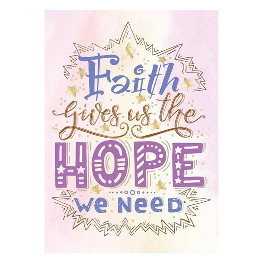 Divinity Boutique - Single Cards - Inspiration - Faith Galatians 5:5 (6 Pk)
