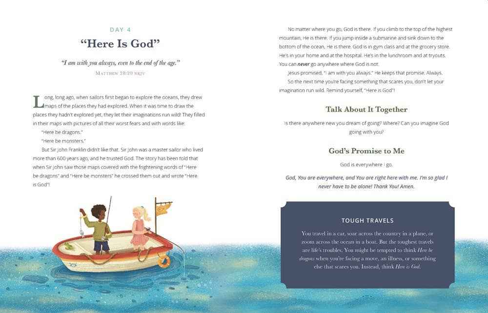 Calm Thoughts for Kids : 90 Devotions for Anxious Days