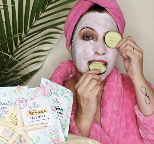 Mascarilla facial Tropics - Mini vegana y sin crueldad animal | Viajes