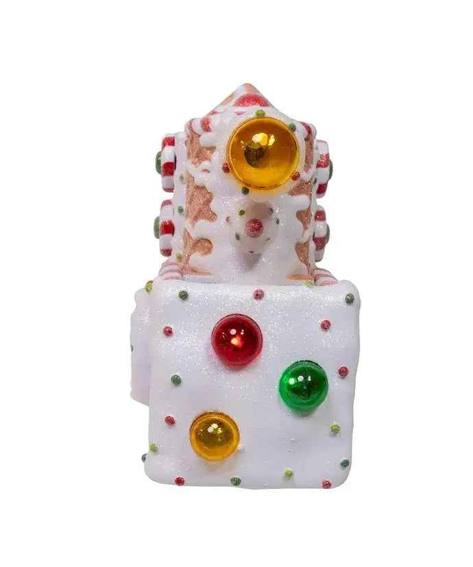 7.5" BO USB LED Santa Train+Spin Water
