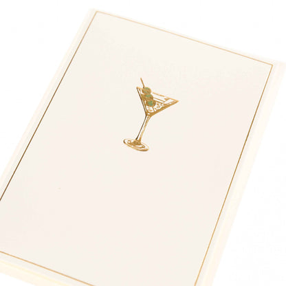 La Petite Presse Martini Folded Notecards, Box of 10