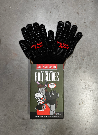 BBQ Gloves Heat Resistant – Hot Hands Grill Protection Glove