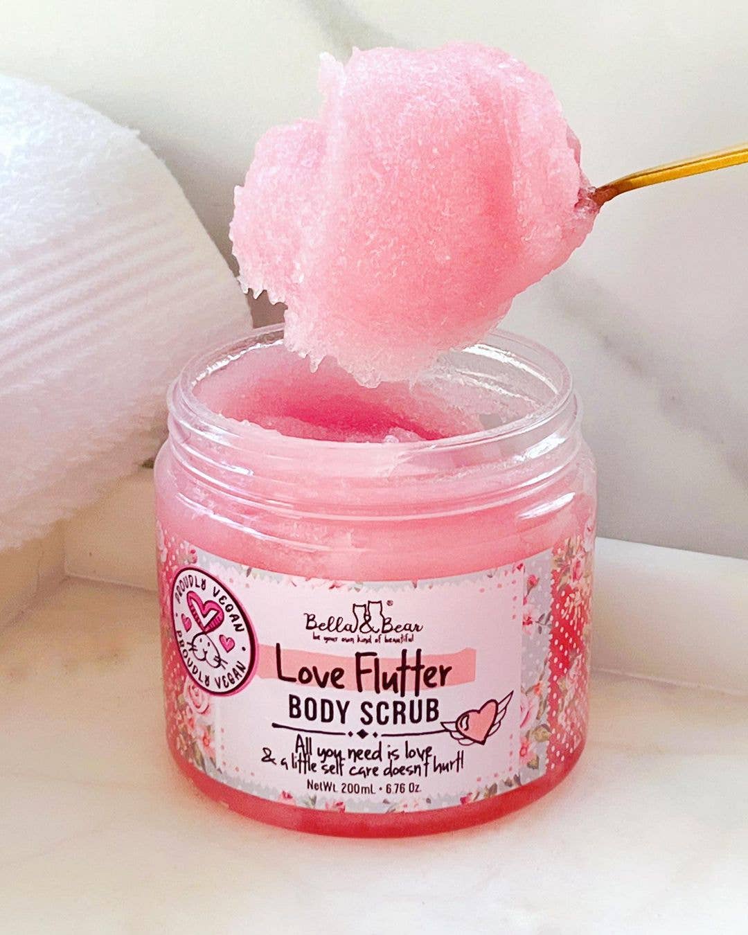 6.7oz Love Flutter Body Scrub