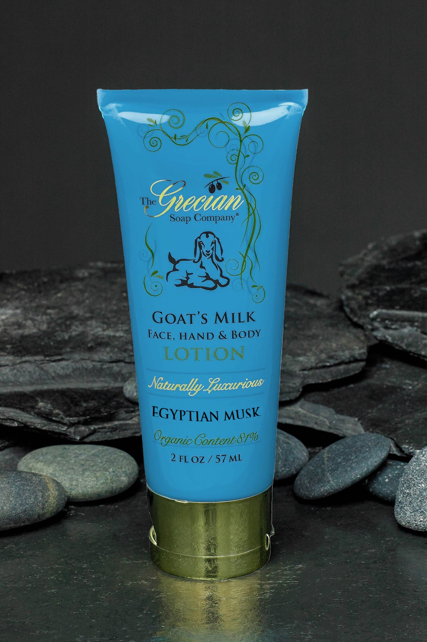 The Grecian Soap Company - Organic Beauty Hydrating Goat Milk Lotion Tubes 2oz.