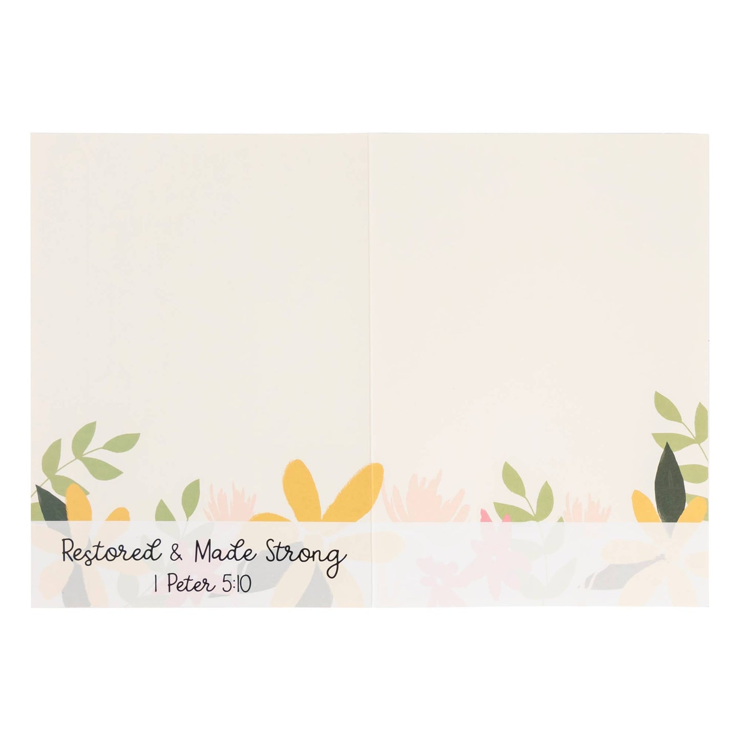 Divinity Boutique - Boxed Cards: 12CT Get Well - Yellow & Peach Floral