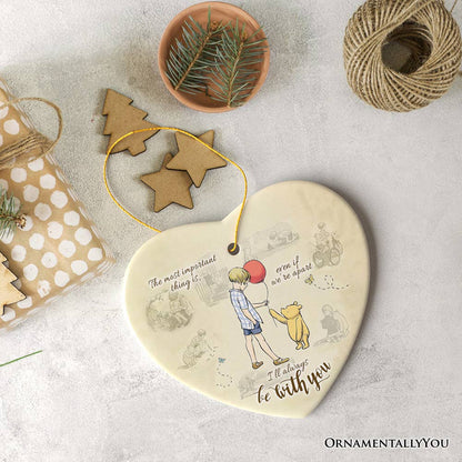 I'll Always be with You Ornament, Comforting Pooh Bear Gift