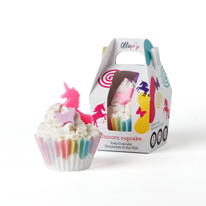 Olliepop - Handmade Unicorn Cupcake Soap
