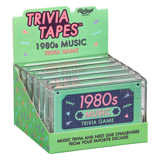 1980s Music Trivia Game CDU of 6