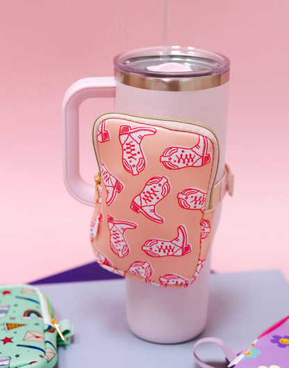 Western Cowgirl Boots Tumbler Fanny Pack