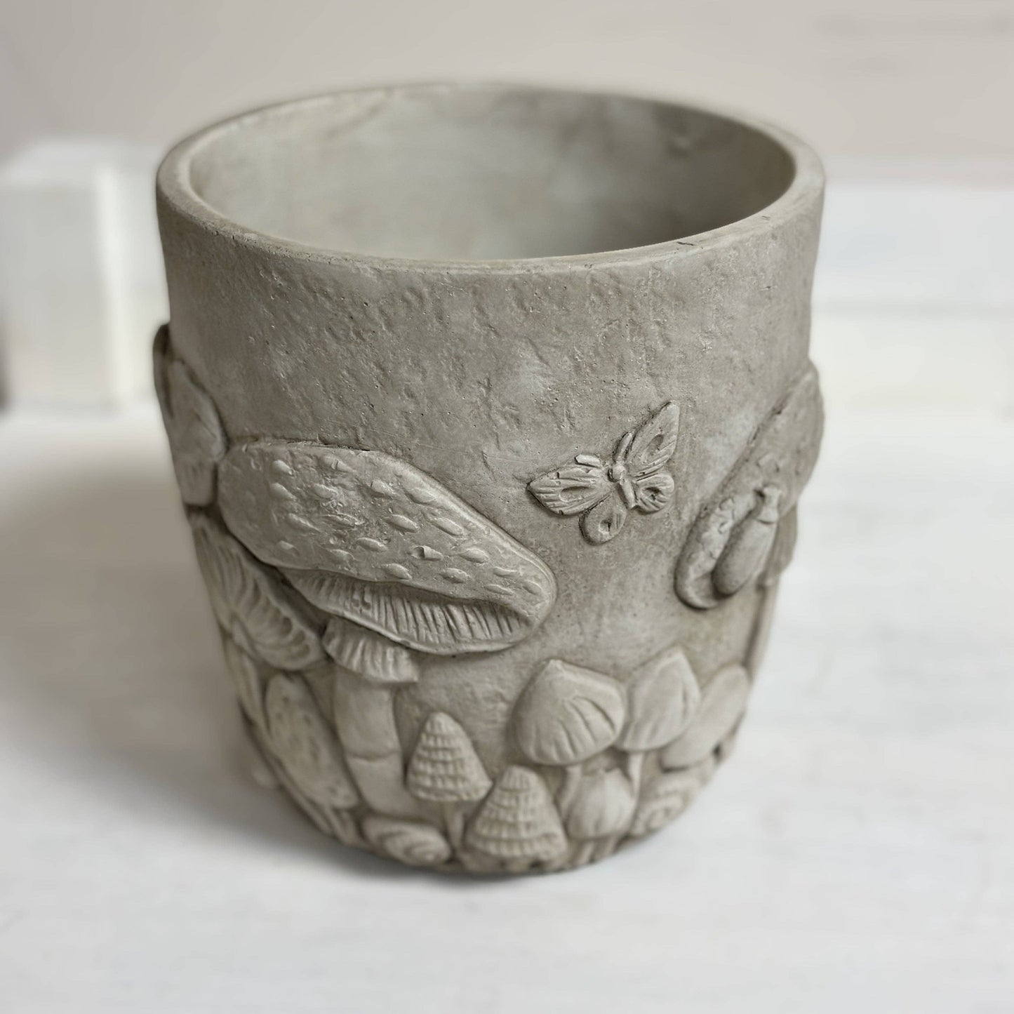 Woodland Mushroom & Butterfly Planter: Medium