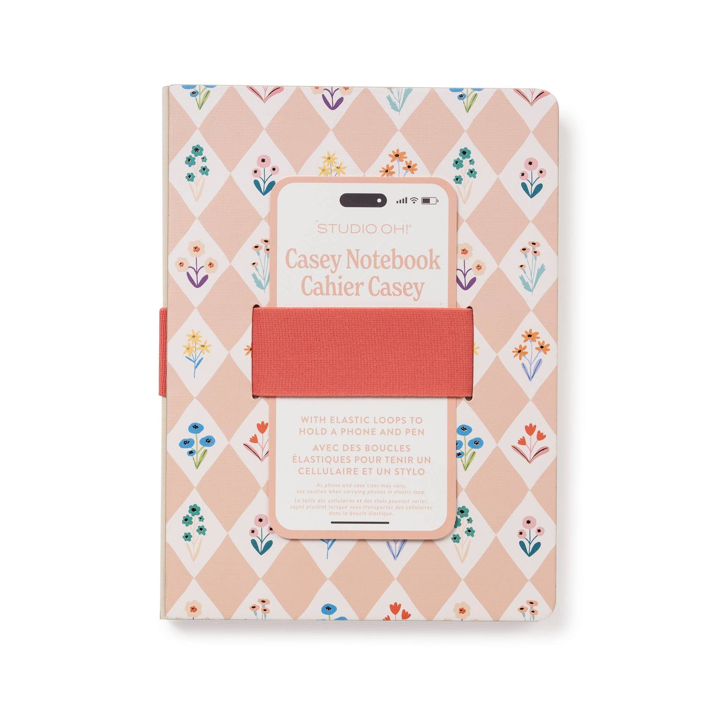 Meadow Lane Casey Notebook with Phone Loop