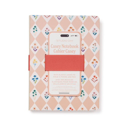 Meadow Lane Casey Notebook with Phone Loop
