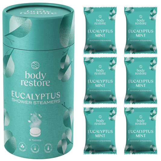 body restore - Eucalyptus & Mint Shower Steamers *6 tablets