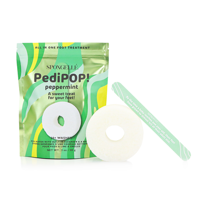 Spongellé | Navidad 2025 | Regalos para Navidad | Regalos - Pack surtido de limas y pulidores de uñas PediPOP | Belleza natural