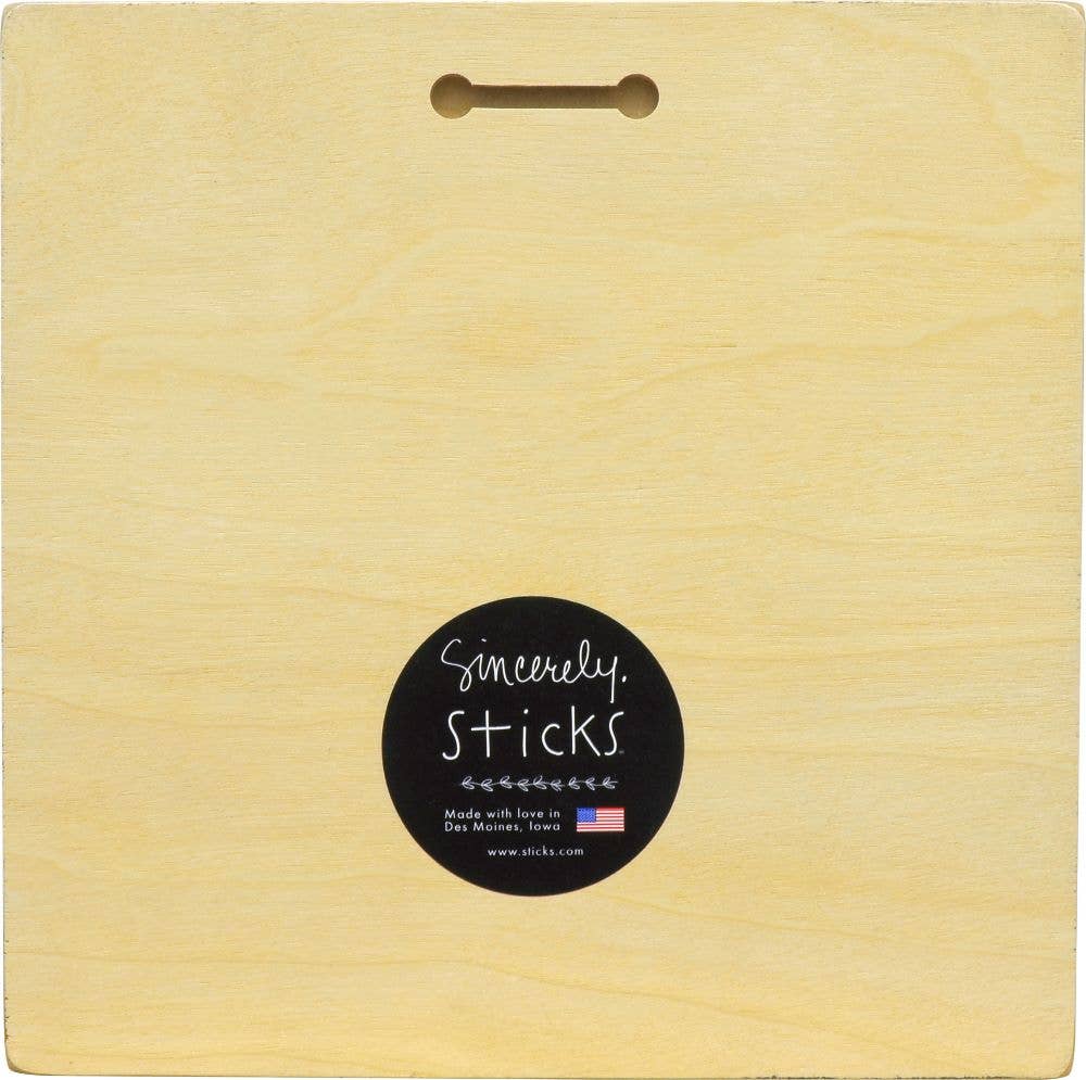 "Life Is a Two-Step" Wall Plaque - 9x9