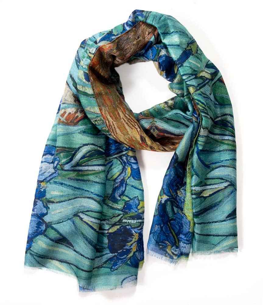 Irises /Vincent Van Gogh Scarf