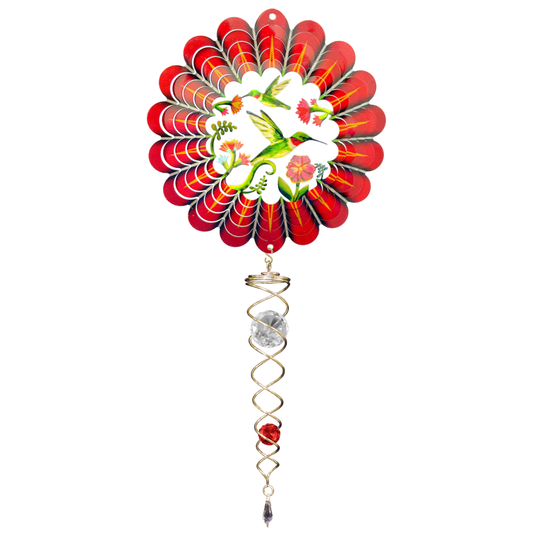 3D Hummingbird - Mini Set Wind Spinner