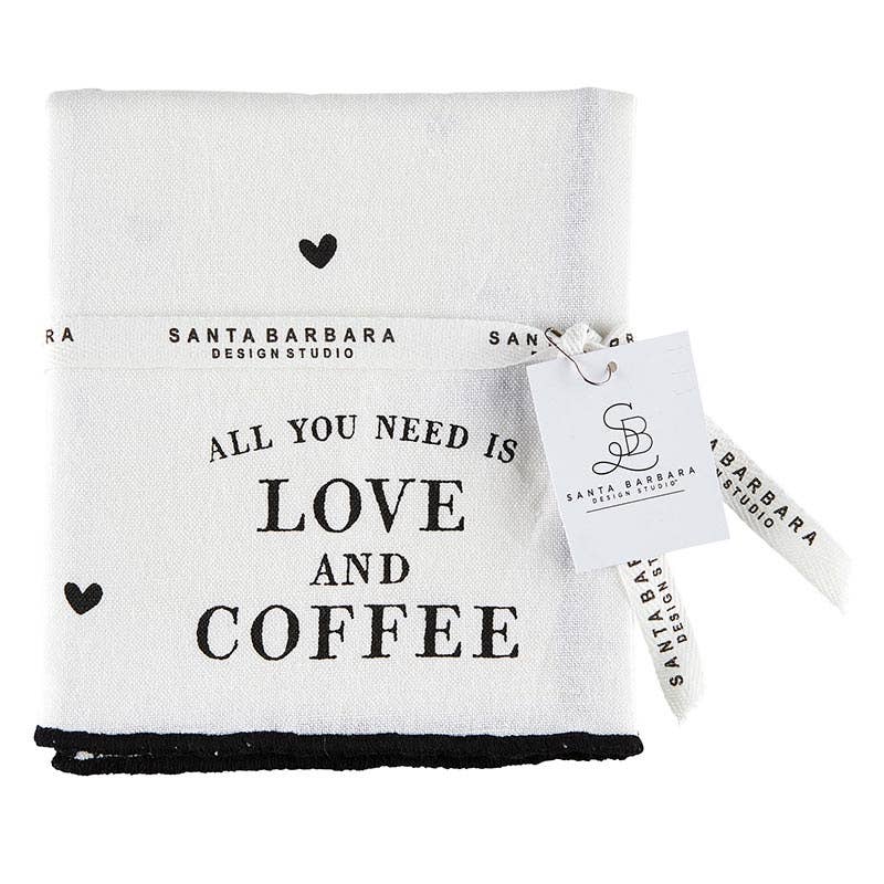 Tea Towe Love & Coffee