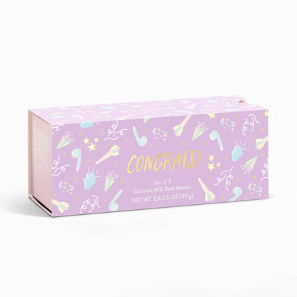Congrats Bath Bomb Gift Set