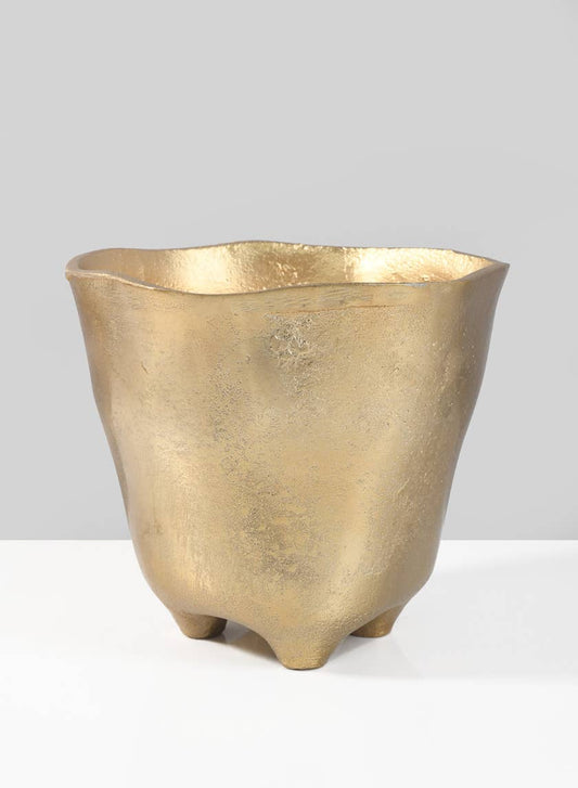 6in Casablanca Gold Vase