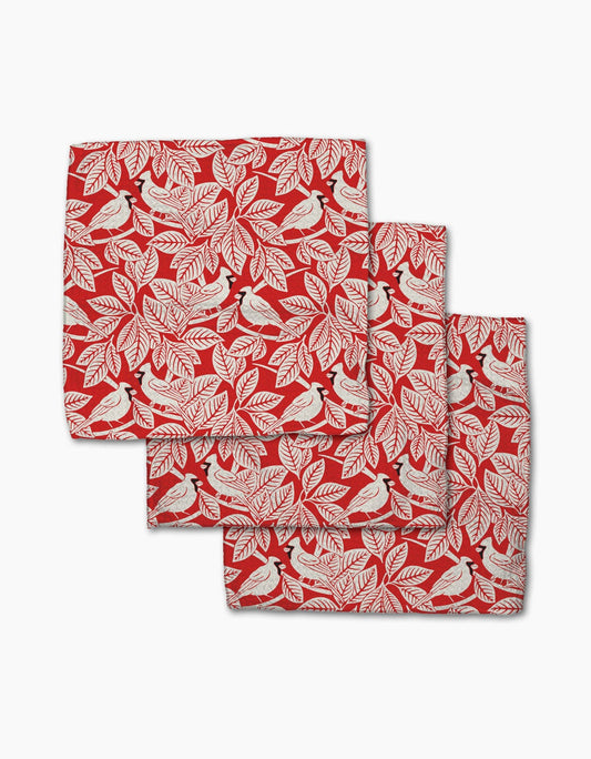 Geometry - Cardinal Canopy Dishcloth Set
