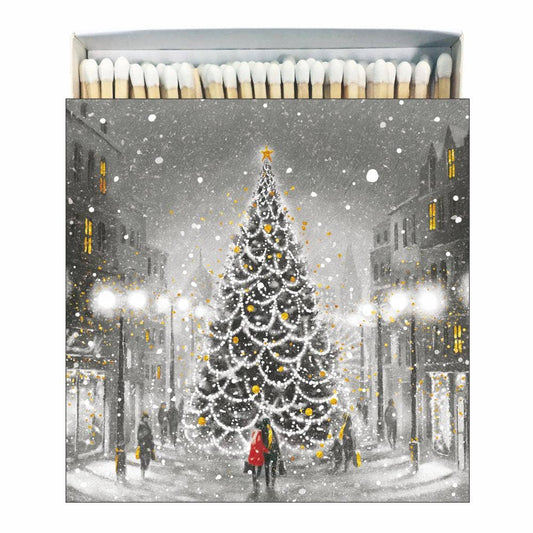 MATCHES IN SQUARE BOX-LA FETE DE NOEL