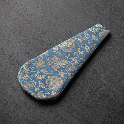 Vintage Style Embroidery Scissors with Brocade Sheath