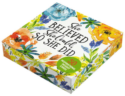 She Believed She Could, So She Did Insight Cards